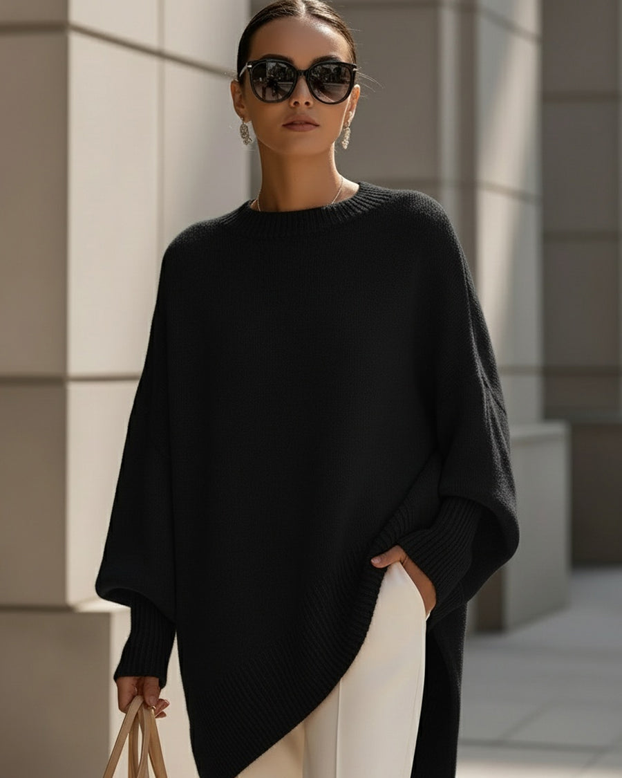 Laura | Maglione Poncho Oversize