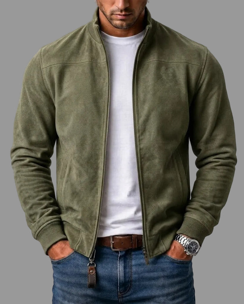Enzo | Bomber Camoscio