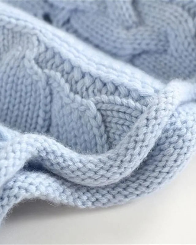 Aurora | Maglione a Trecce Dolcevita