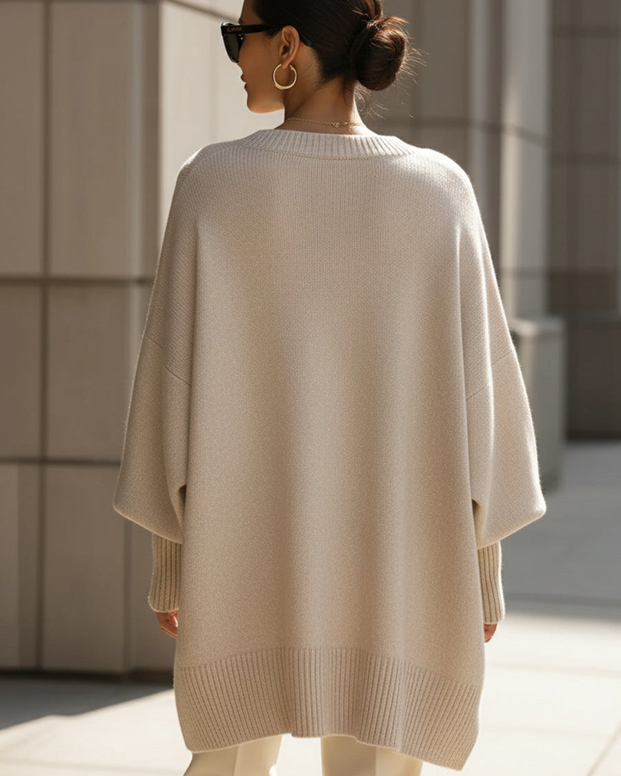 Laura | Maglione Poncho Oversize