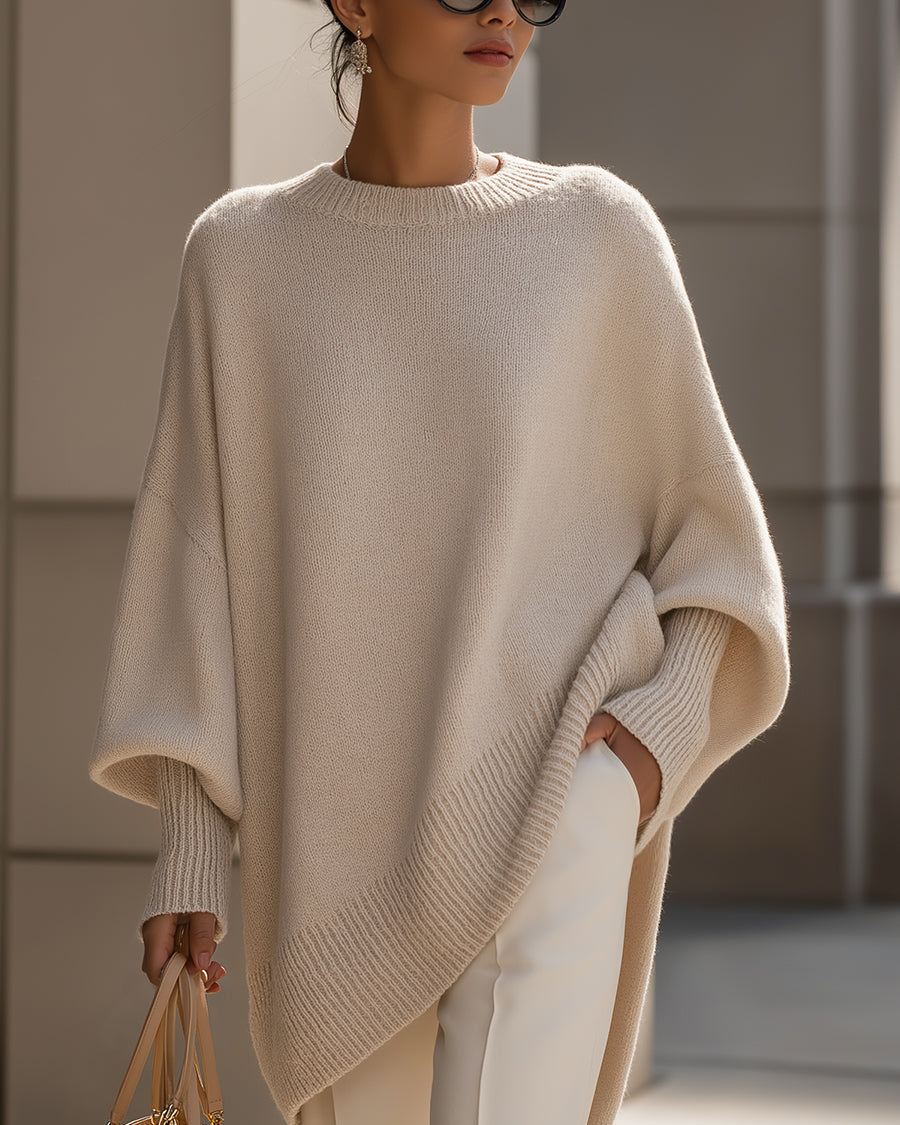 Laura | Maglione Poncho Oversize
