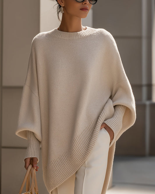Laura | Maglione Poncho Oversize