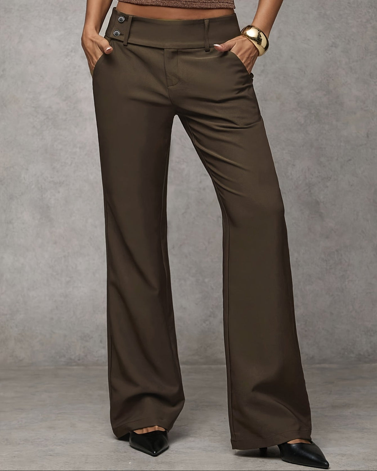 Eleonora | Pantaloni Gamba Ampia