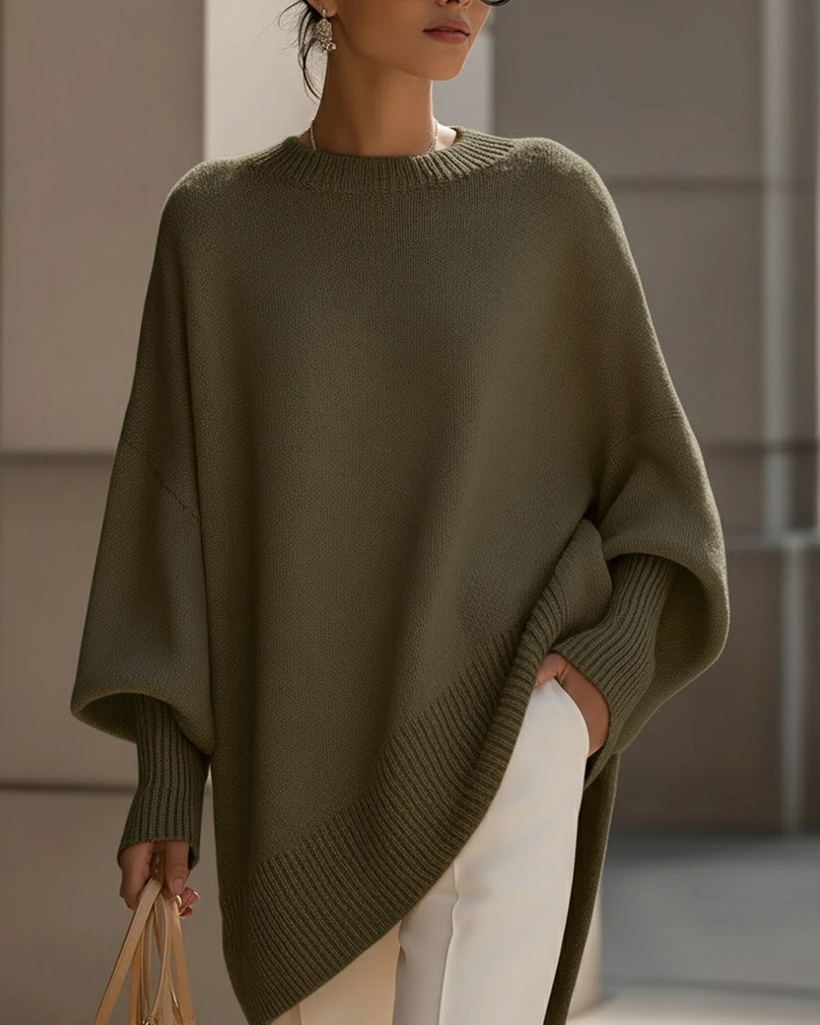 Laura | Maglione Poncho Oversize
