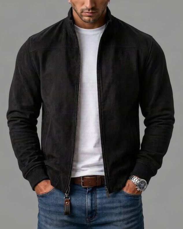 Enzo | Bomber Camoscio