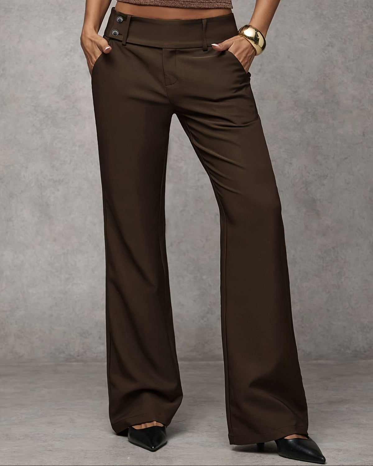 Eleonora | Pantaloni Gamba Ampia